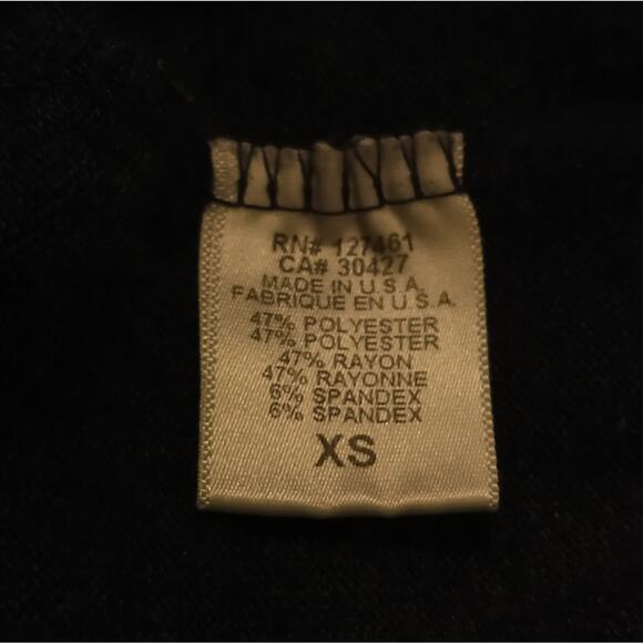 Wildfox "Day Off List" Oversized Blue Sweater Size XS | Eat Pizza For Breakfast - Picture 7 of 7